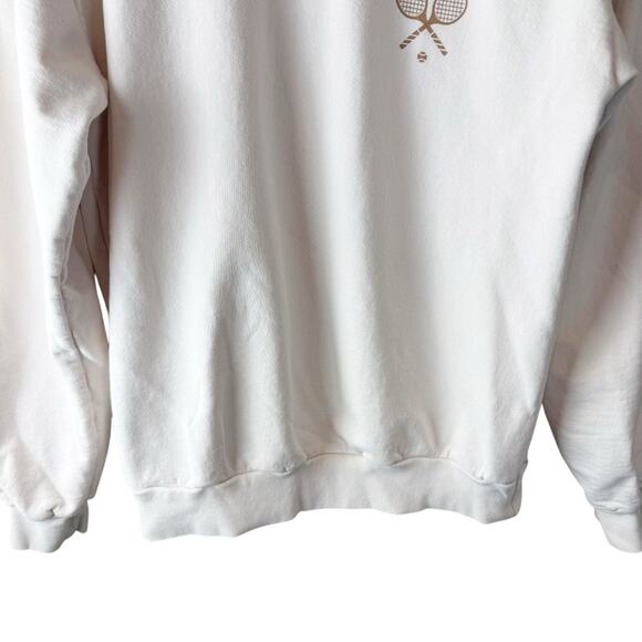 Morgan Stewart Sport Crew Neck Sweatshirt‎ Pink Sz M - Picture 4 of 7